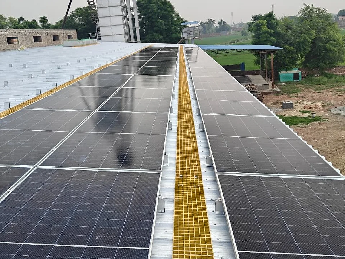 BGM rooftop solar installation
